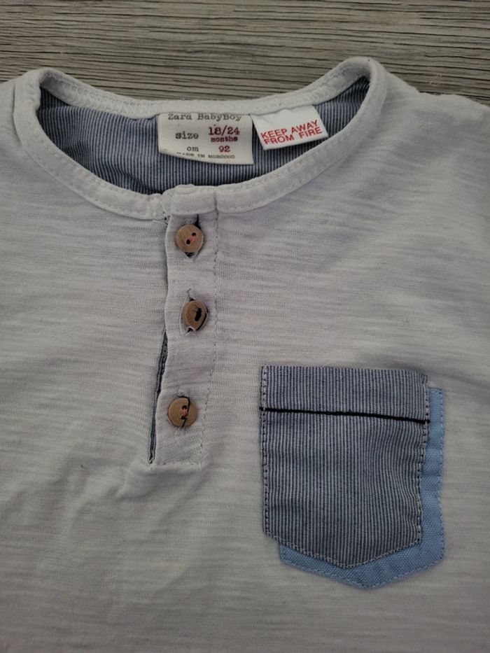 T shirt manche longue 18/24mois - photo numéro 4