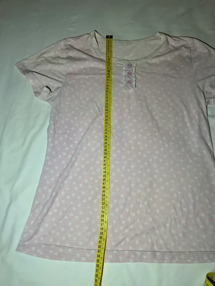 T-shirt rose - photo numéro 7