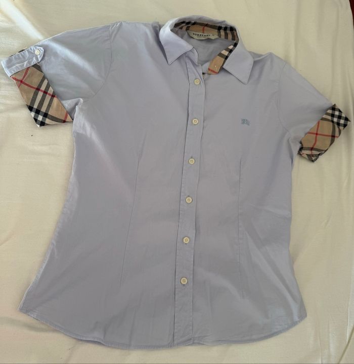 Chemise bleu ciel Burberry - Taille 42
