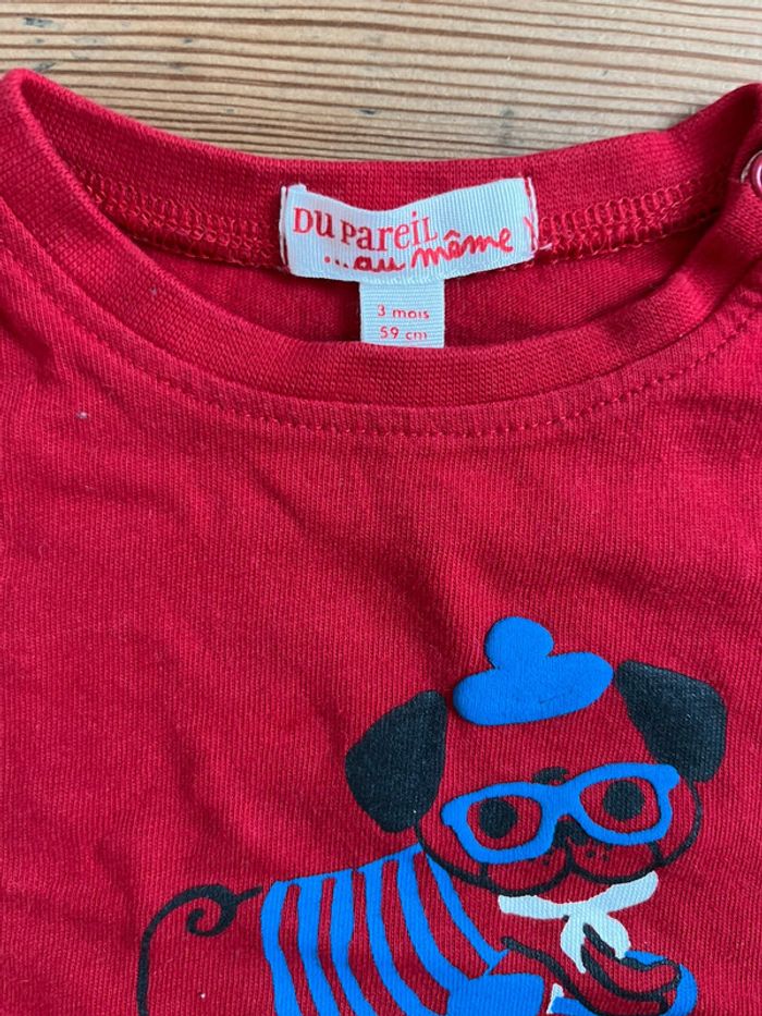 Tee shirt bebe garçon manches longues - photo numéro 2