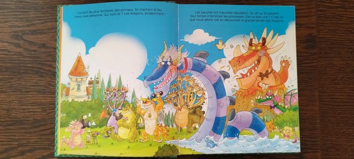 L'imagerie des dragons Descriptif. Éditeur Fleurus - photo numéro 6