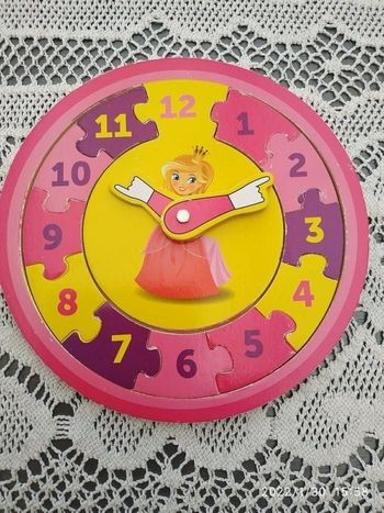 🕰️ Pendule princesse puzzle