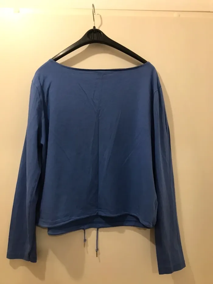 Haut unisex doro  tennise manches longues bleu taille 42 - photo numéro 2