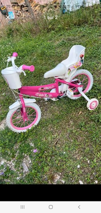 Vélo princesse 