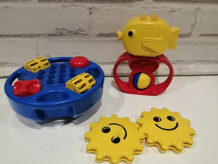 Lot éveil et manipulation lego duplo hochet