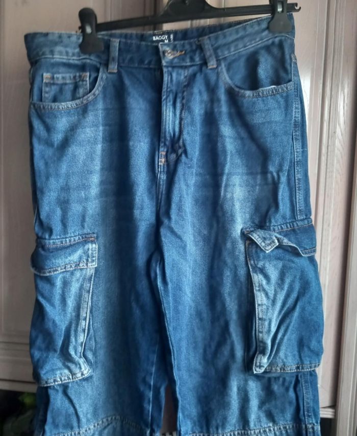 Jeans baggy taille M Kiabi - photo numéro 2
