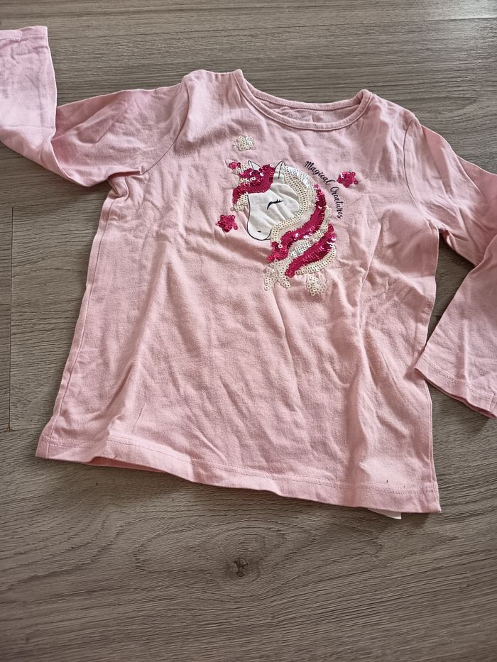 Tee shirt manche longue 4 ans