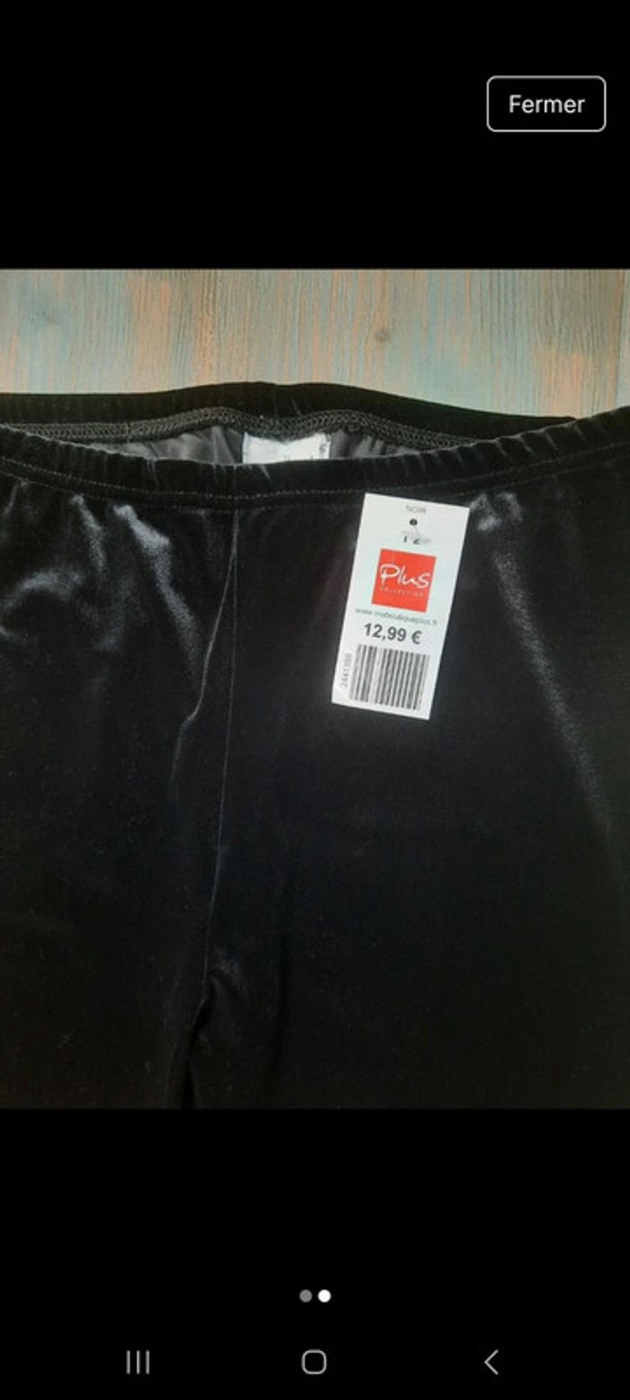 Pantalon/leggings velours - photo numéro 2