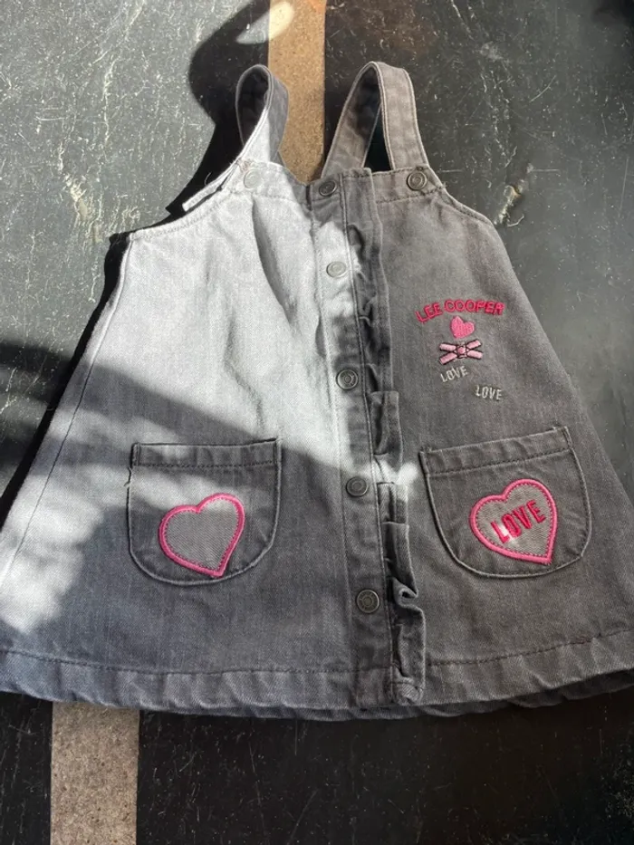 Robe en jean lee Cooper 12 mois