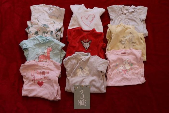 Lot de pyjama 3mois