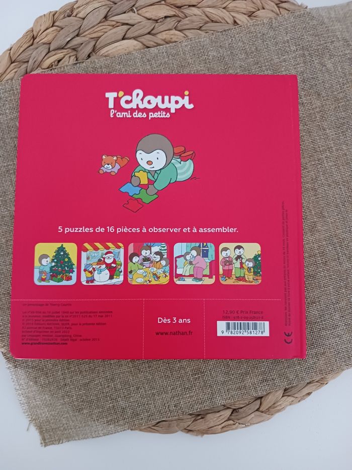 Livre puzzle t'choupi - photo numéro 3