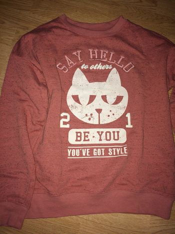 Sweat#cache cache #taille L