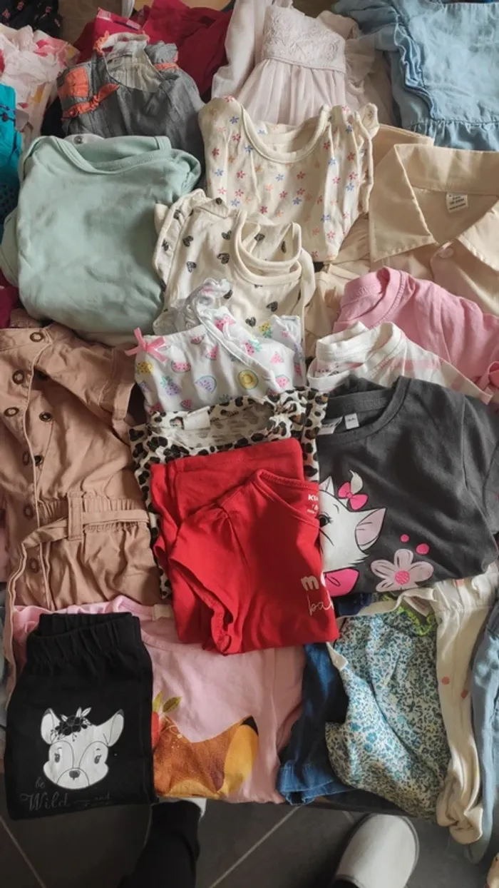 Lot vêtements bébé fille 18 mois été - photo numéro 5