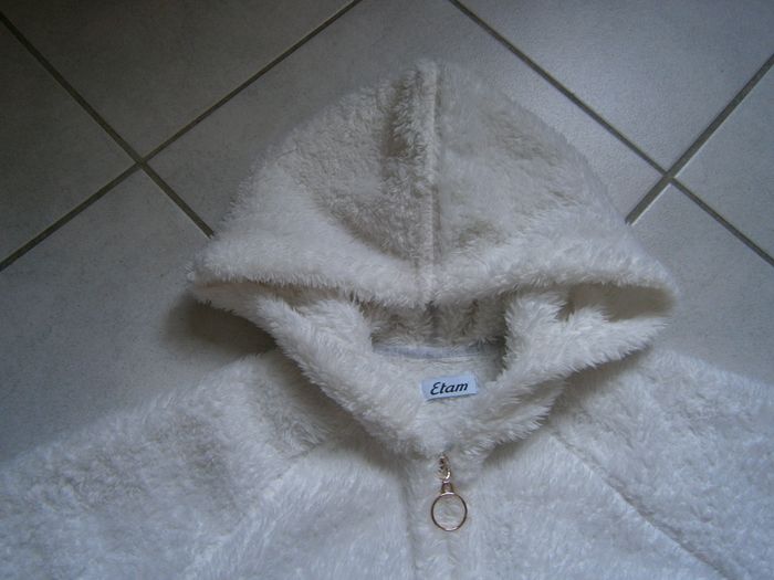 Cape d'intérieur blanche ETAM Taille M/38 - photo numéro 2