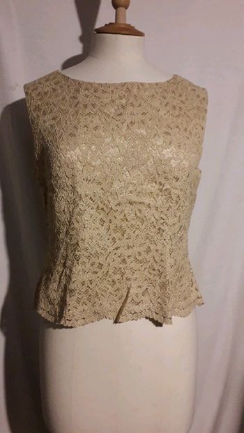 Haut dentelle Georges rech