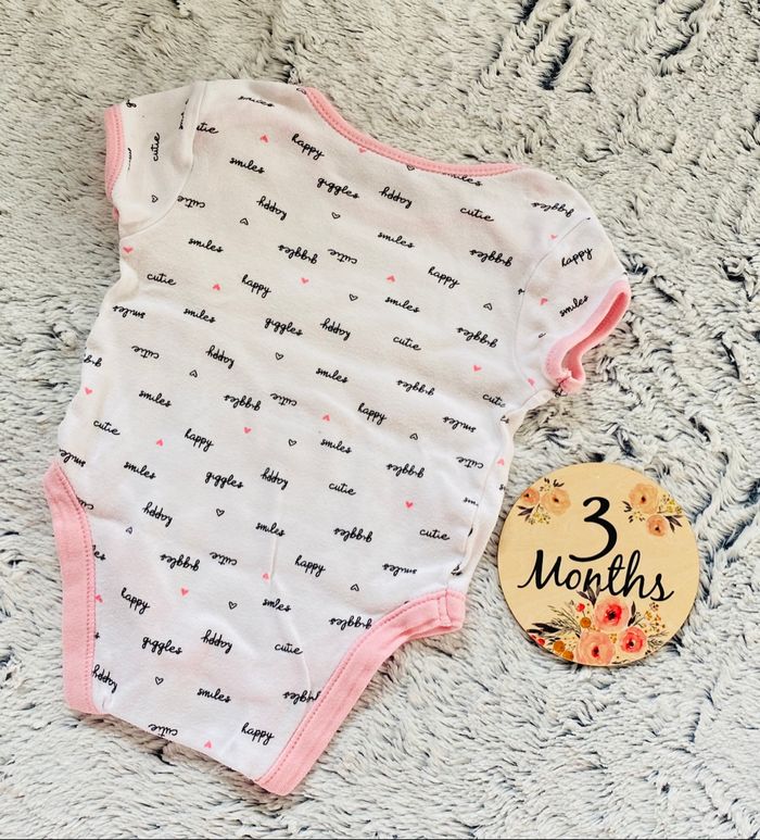 Body Bébé Fille Manches courtes 3 mois - photo numéro 2
