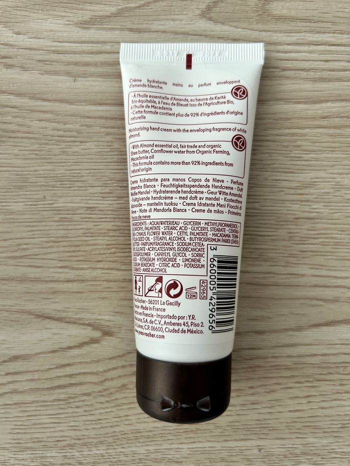 Crème Mains « Premiers Flocons » 75 Ml YVES ROCHER Neuve - photo numéro 2
