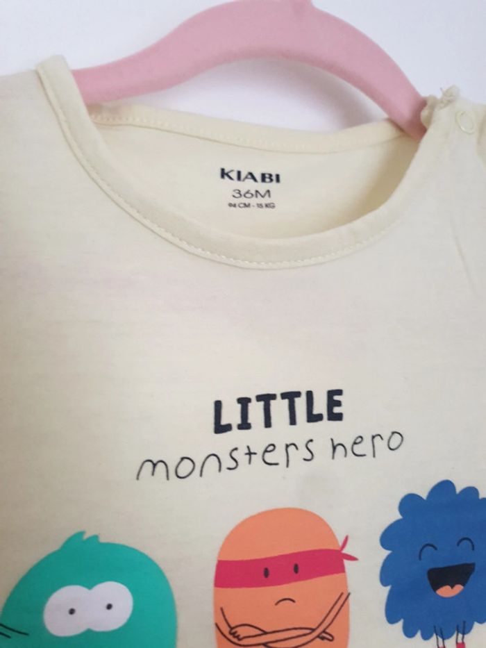 T-shirt monster pastel A1160 - photo numéro 2