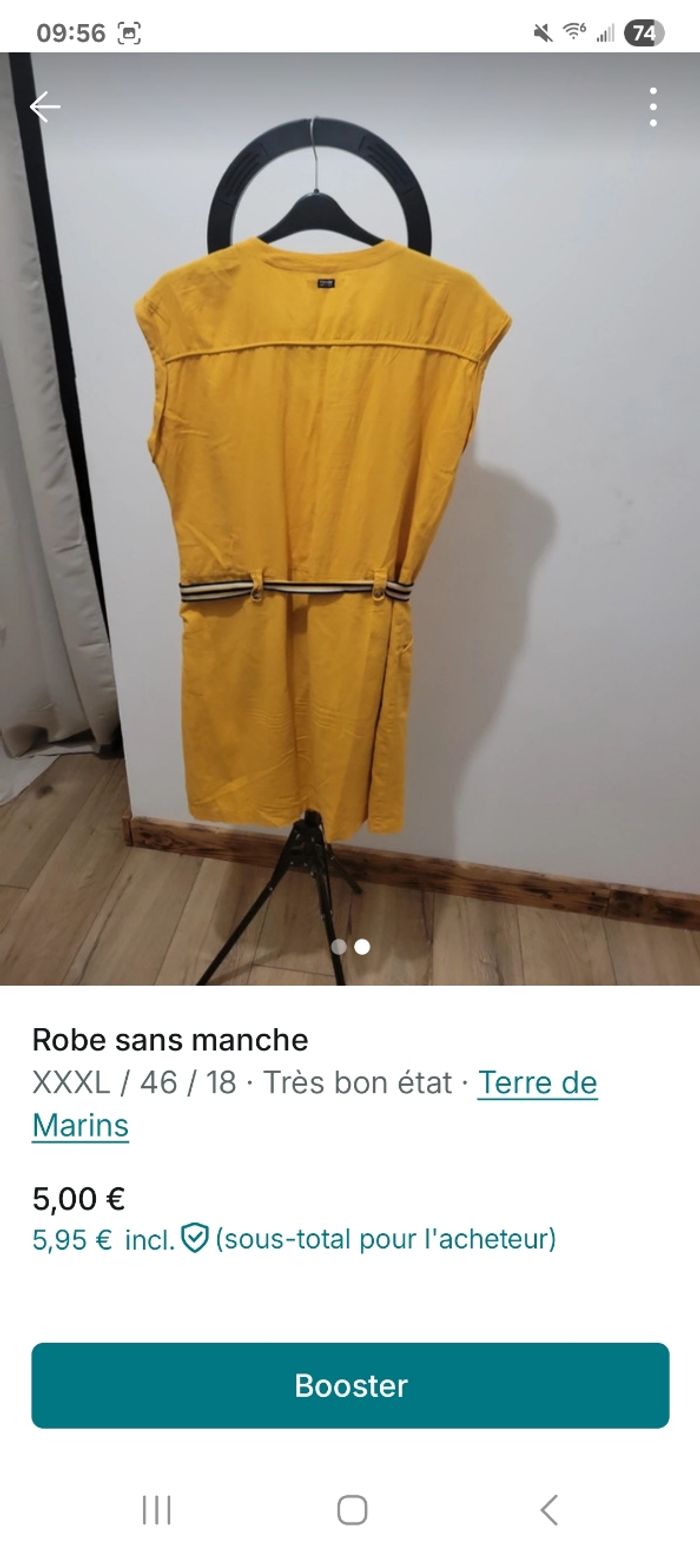 Robe sans manche - photo numéro 2
