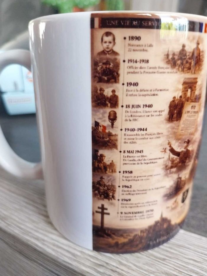 Mug Charles de Gaulle - photo numéro 3
