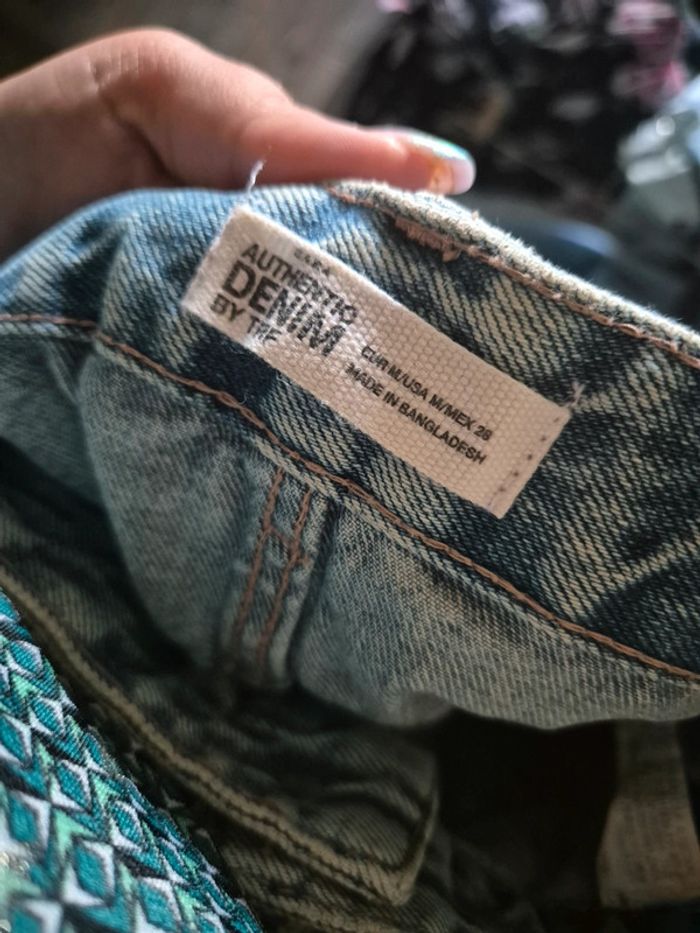 Petite jupe en jeans - photo numéro 2