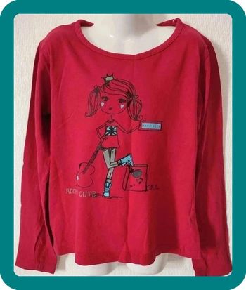 T-shirt manches longues 10 ans fille