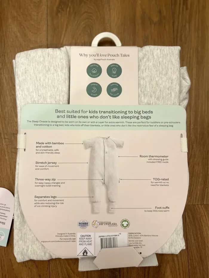 (New) sleep onesie 4-5Y 1.0 tog - photo numéro 3