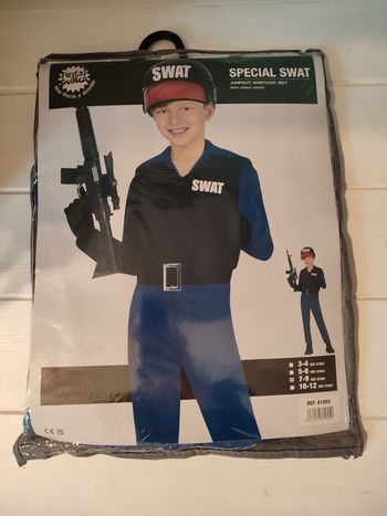 Déguisement Police SWAT 7-9 ans