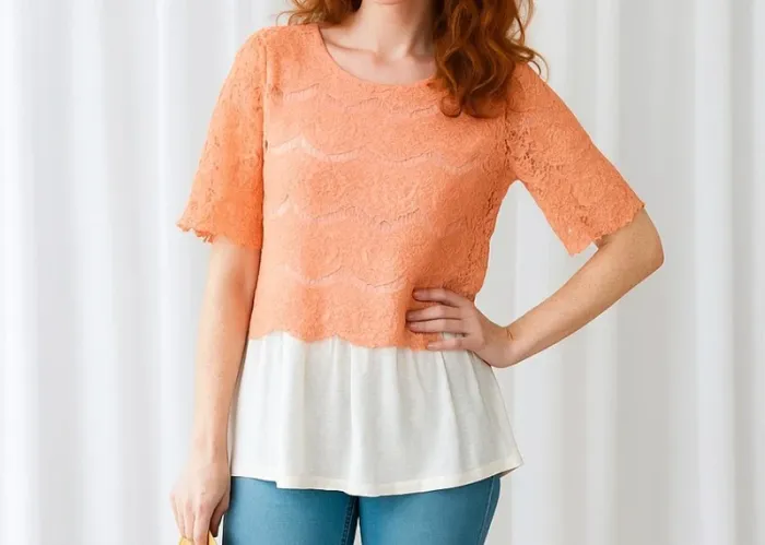 Top dentelle Promod taille 36