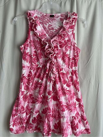 Débardeur M& S fleurie
