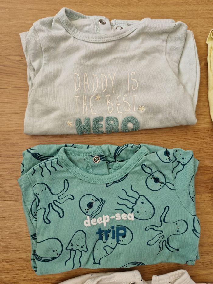 Lot 7 pyjamas 3 mois - photo numéro 2