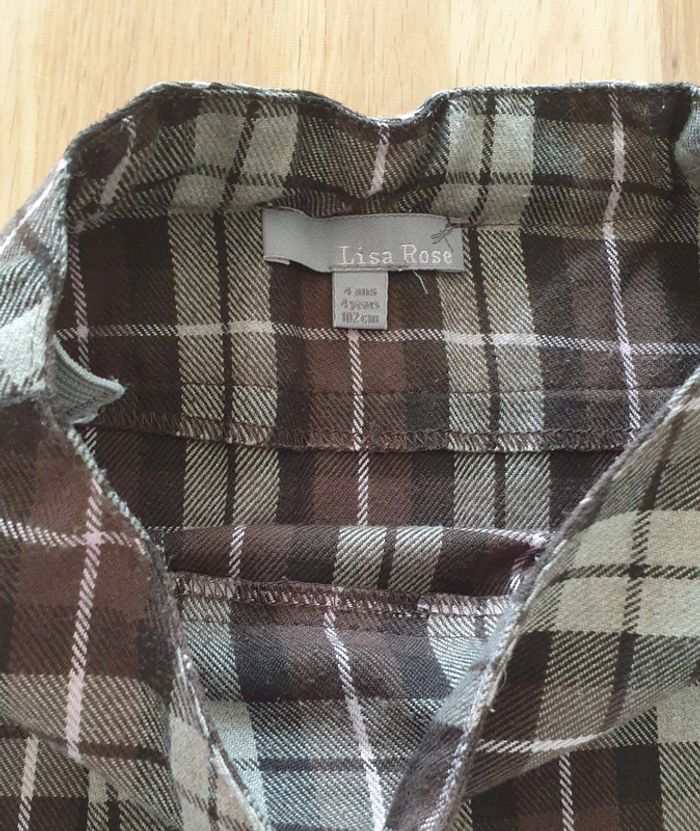 Jupe plissée à carreaux 4 ans Lisa Rose - photo numéro 5