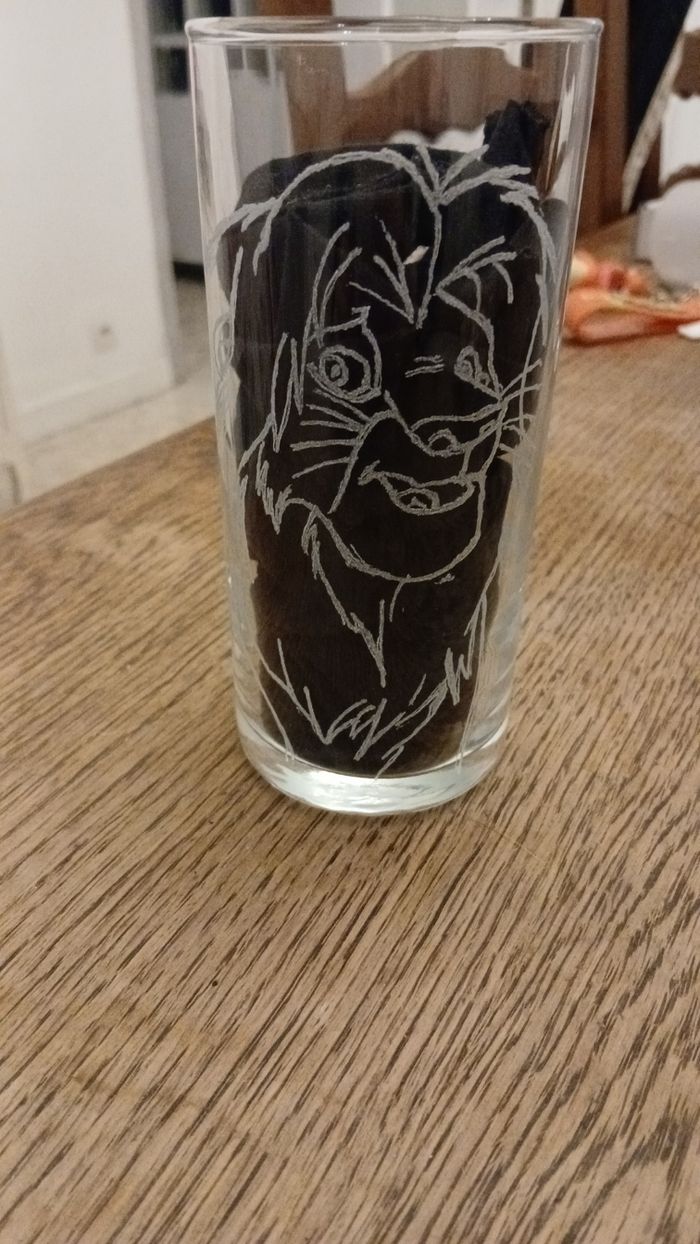 Verre gravée - photo numéro 2