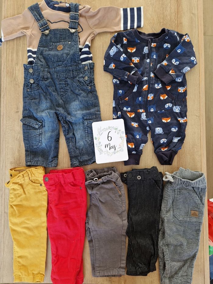 Lot vêtements 6 mois