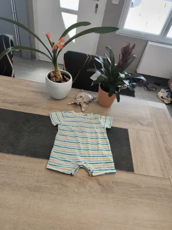 Combishort garçon 12 mois Tex