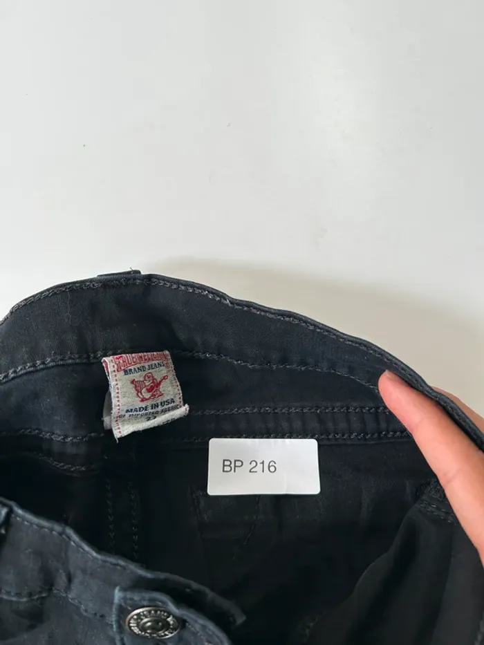 Jean True Religion Femme Noir W27 | Skinny | Taille 36 | Très Bon État | BP216 - photo numéro 5