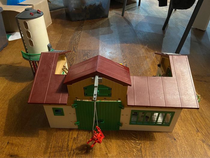 Ferme moderne playmobil avec silo - photo numéro 6