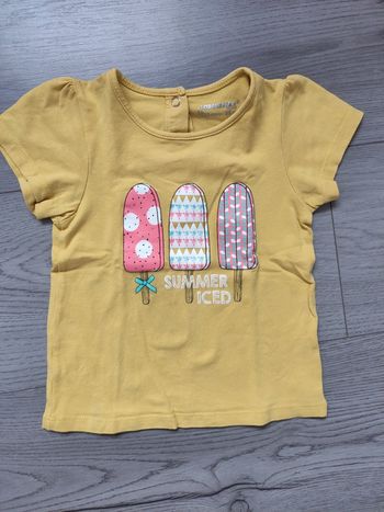 Tee shirt bébé fille