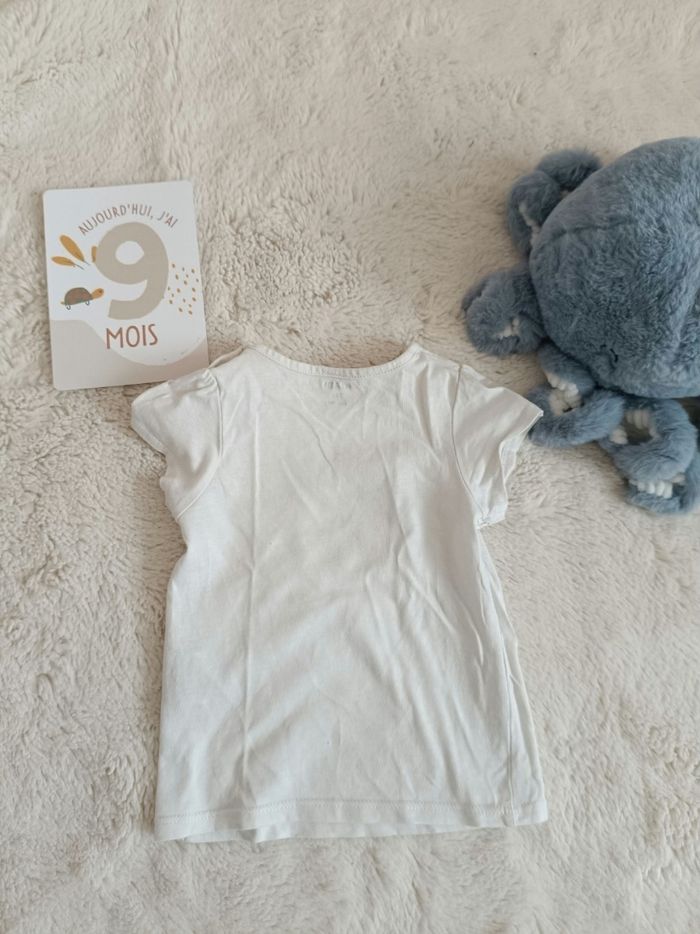 Tee shirt 9 mois kiabi - photo numéro 3
