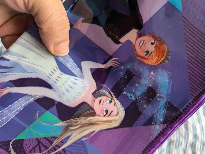 Lot de 2 trousses la Reines des neiges - photo numéro 3