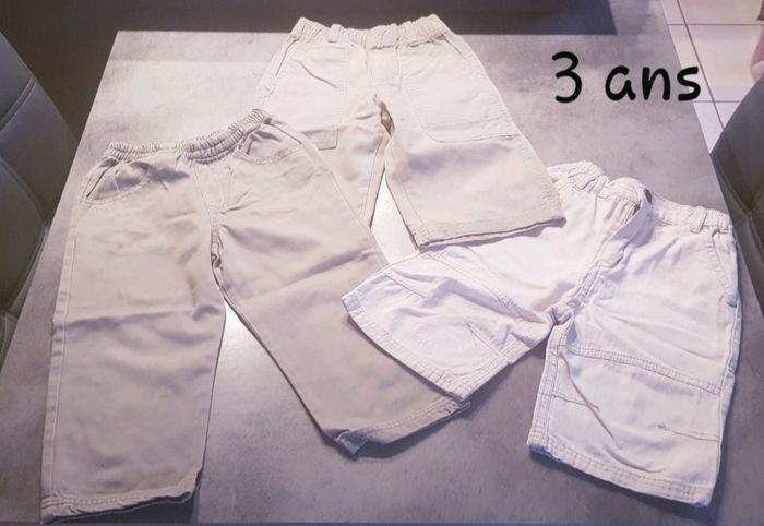 Lot shorts 3 ans