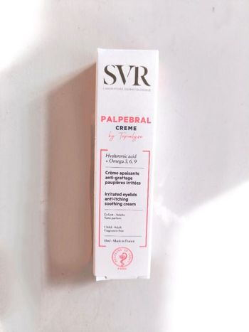 Crème apaisante paupières