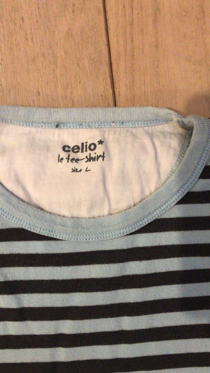 tee shirt manches longues Celio - photo numéro 2