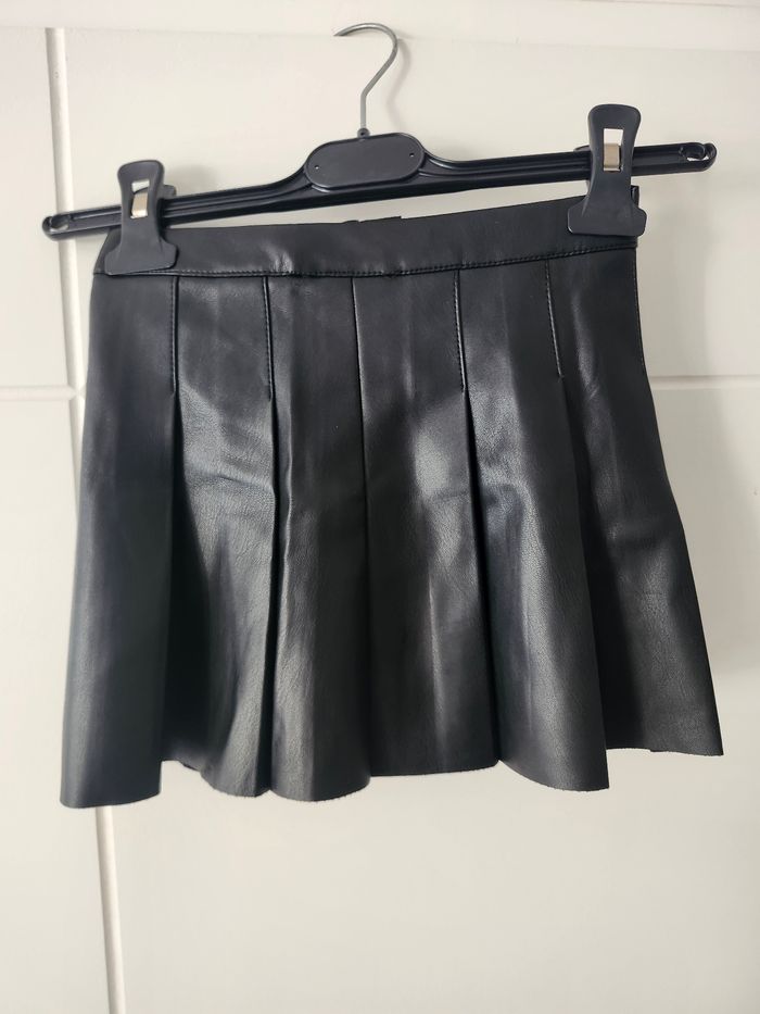 Jupe cuir Kiabi