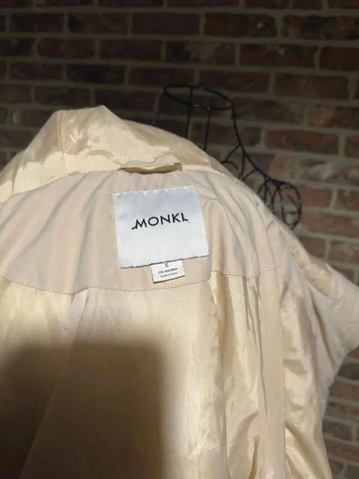 Veste doudoune beige Monki Taille S /36 - photo numéro 19