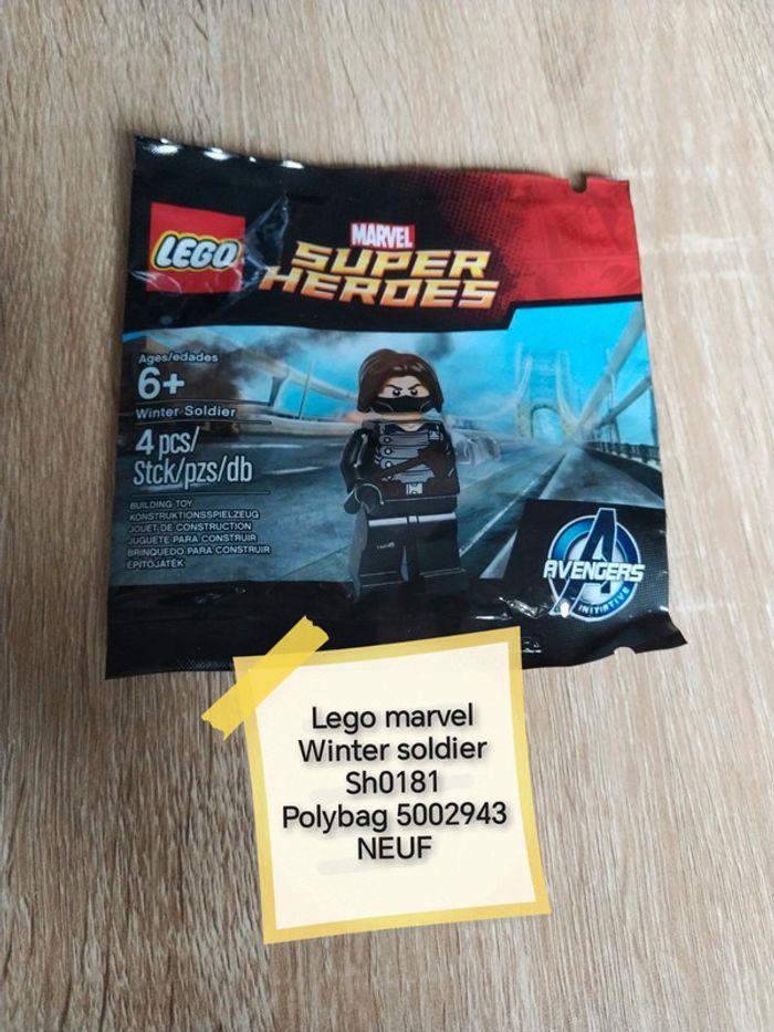 Lego marvel winter soldier Sh0181 neuf