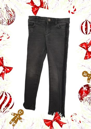 Jeans pantalon slim gris noir taille 5 ans kiabi