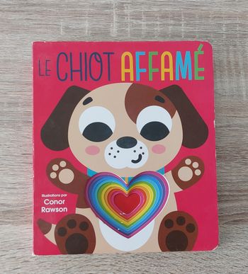 Le chiot affamé - livre cartonné - Konimpex 