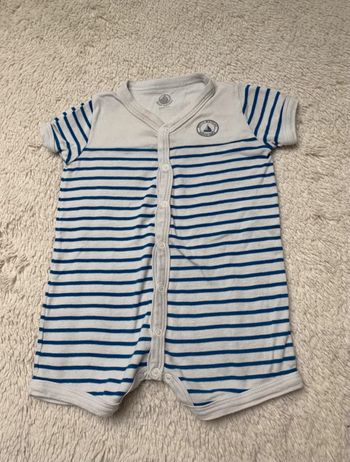 Grenouillère petit bateau
