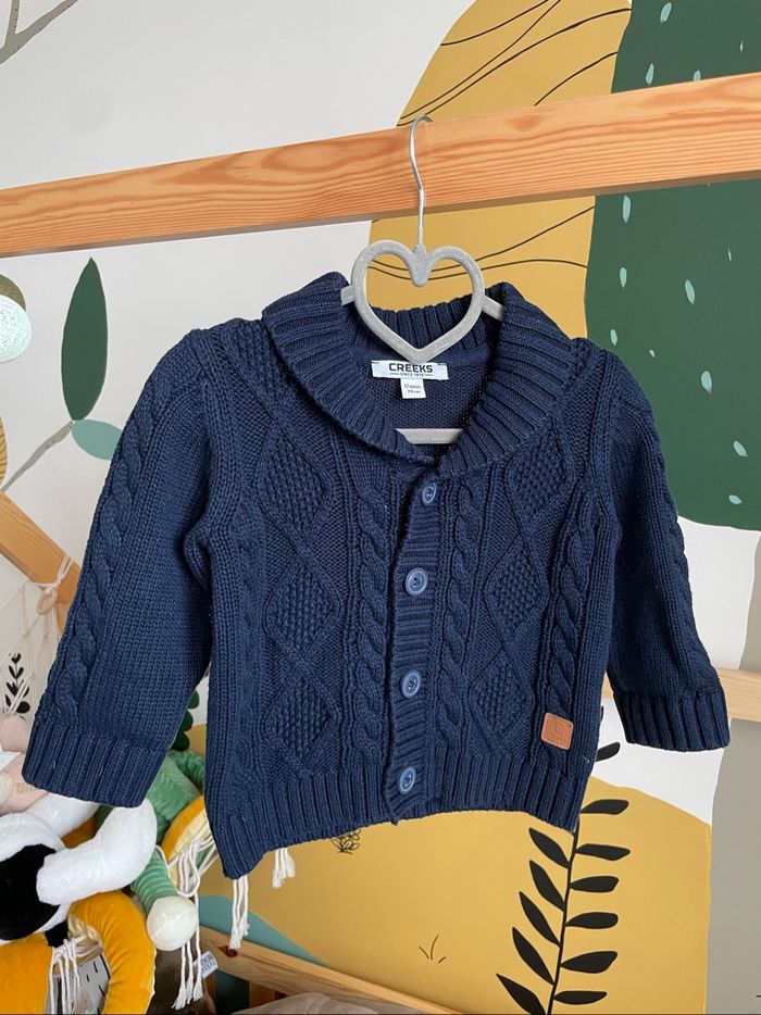 Gilet bleu Marine - photo numéro 2